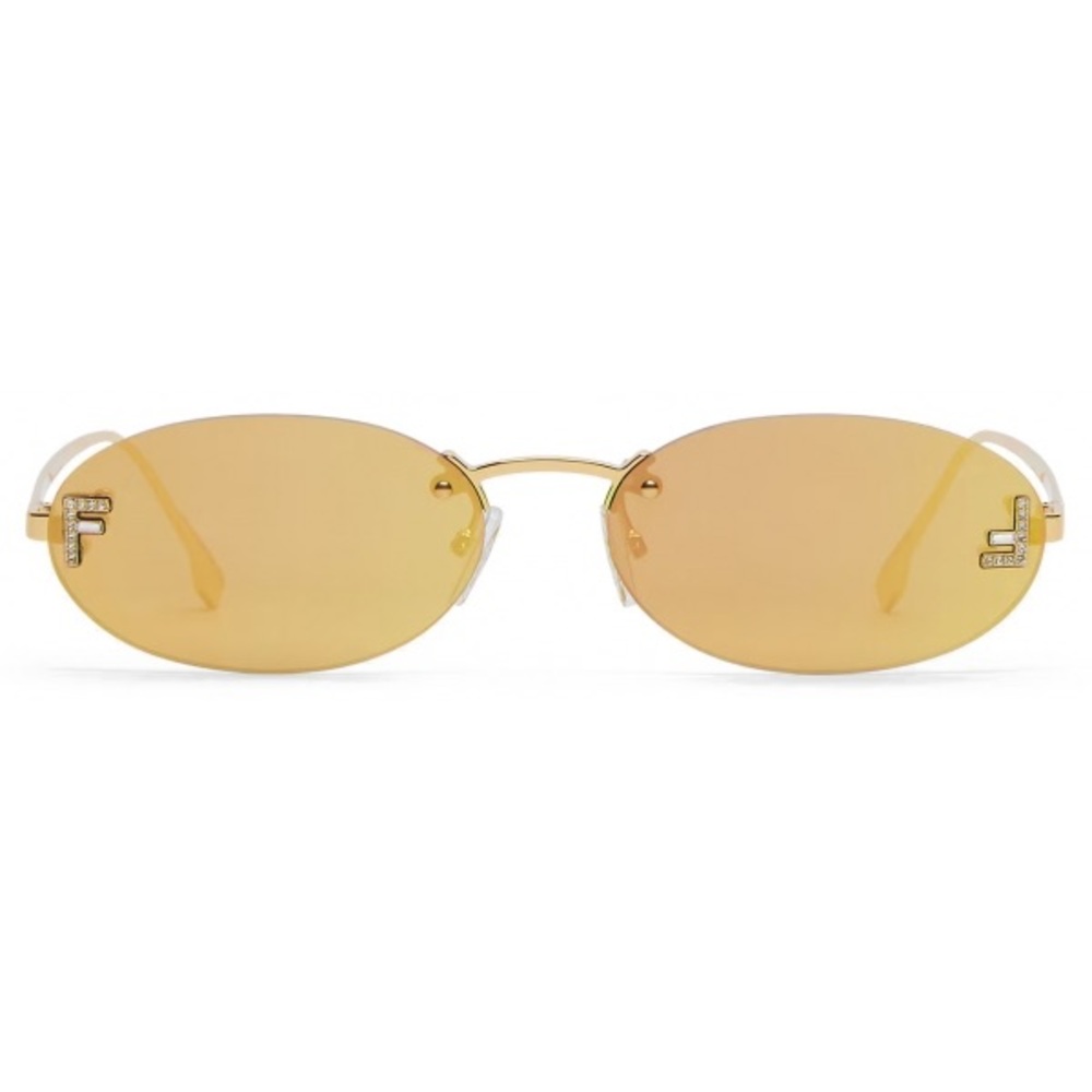 Fendi First Gold Glasses